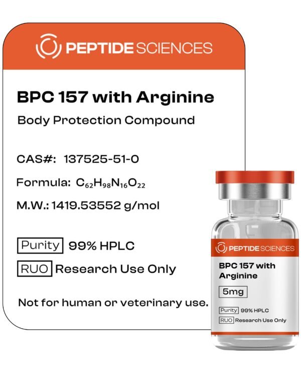 BPC 157 with Arginine 5mg
