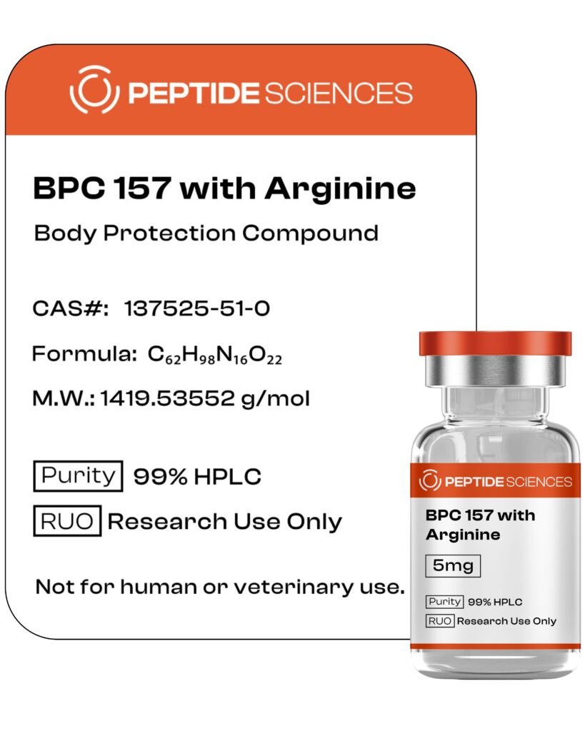 BPC 157 with Arginine 5mg